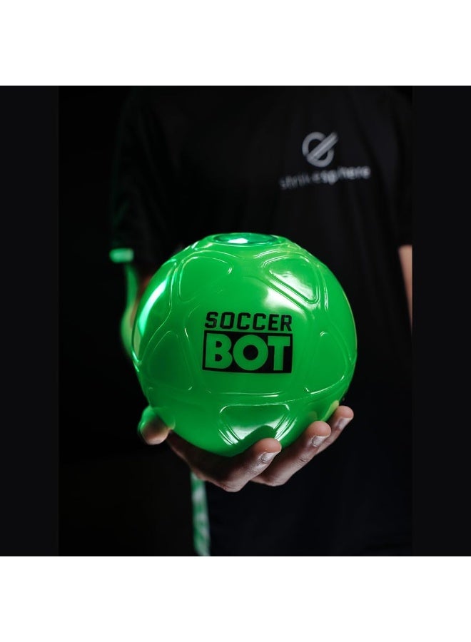Strikesphere كرة القدم الداخلية - مدرب كرة القدم الذكي التفاعلي للأطفال (أسود، مقاس واحد) - Image 3